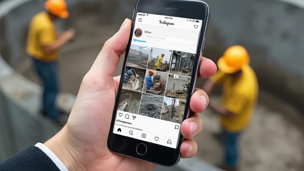 concrete services instagram marketing